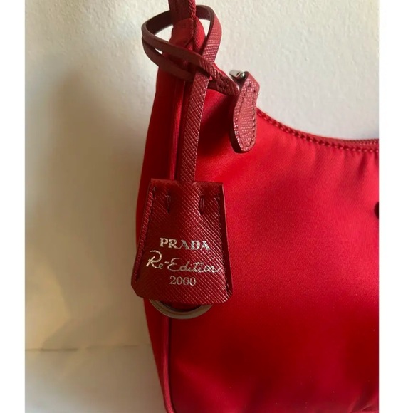 Prada Red Shoulder Bag - Picture 2 of 6